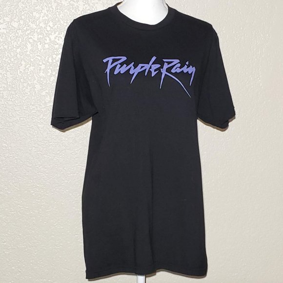 Prince Tops - Prince Purple Rain Music Graphic Tee Size L Prince Tops - Prince Purple Rain Music Graphic Tee Size L
